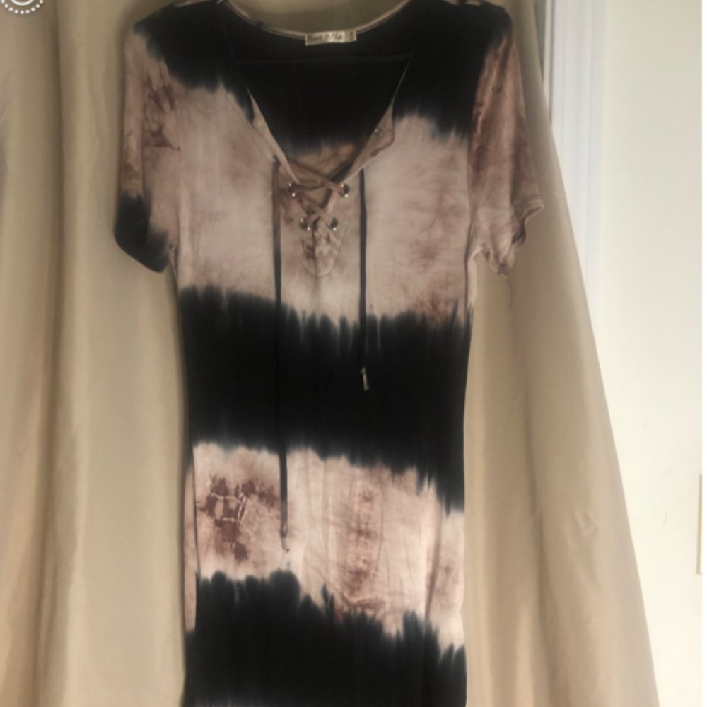 Tye-dye T-shirt Dress